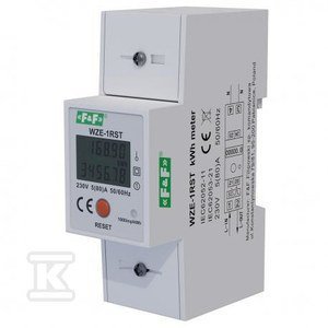 LICZNIK ENERGII 1F 45A RESET WZE-1RST (SZT)