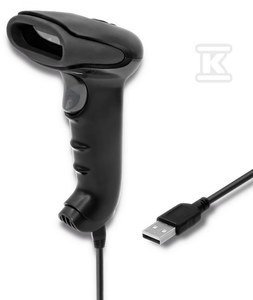 CZYT.KODÓW KRES.1D, CCD, USB, CZARNY (SZT)