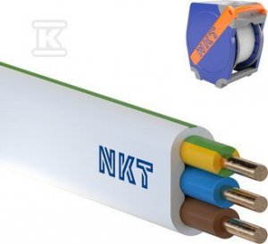 YDYP-ŻO 3X2,5 750V QADDY NKT (550M) (m)