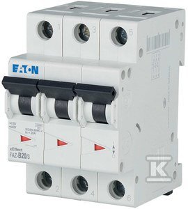 FAZ-B20/3 WYŁ.NMP. 3-POLE, IN=20A (SZT)