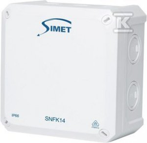 PUSZ.N/T SNFK14, 140X140X81, IP66 BIAŁY (SZT)