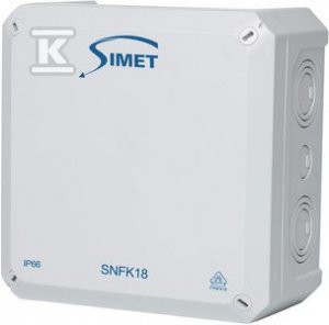PUSZ.N/T SNFK18, 180X180X93, IP66 SZARY (SZT)