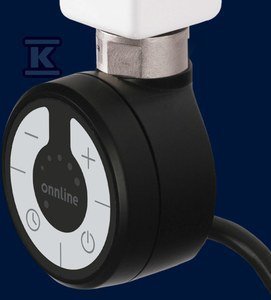GRZAŁKA ONNLINE MOA 600W CZARNA RAL 900 (SZT)