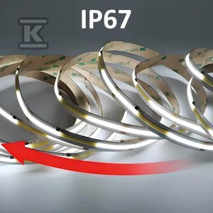 TAŚMA LED NEXTEC/24V/COB/12W IP67/4K 5M (SZT)