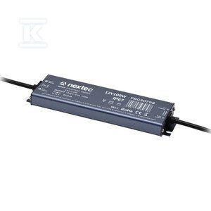 ZAS.LED.WODOD.S.SLIM 12V,IP67,8,3A,100W (SZT)
