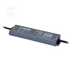 ZAS.LED.WODOD.S.SLIM 12V, IP67,21A,250W (SZT)