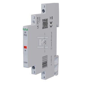 LK-701R LAMP. 1/3S 1XLED CZERWONA (SZT)