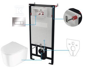 ZESTA.WC POD.6 W 1 JA.BIA.+ DE.+ STE.+ P (SZT)
