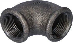 KOLANO NAKR 3/4 CZARNE A1, NR6, NR90 (SZT)