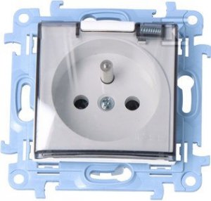 GN.Z/U IP44 Z/U.KLAP.TRAN.BIAŁE SIMON10 (SZT)