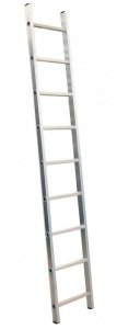 DRABINA ALUMINIOWA PRZYSTAWNA 239CM, 9 SZCZEBLI (1 SZT)