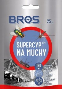 PREPARAT DO OPRYSKU NA MUCHY 25G - SUPERCYP 6WP (1 SZT)