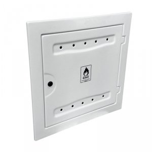 OSŁONA LICZNIKA GAZU Z TWORZYWA 150*600*600MM BIAŁA (1 SZT)