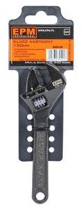 KLUCZ NASTAWNY SOLID CR-V ''SZWED'' 250MM (1 SZT)