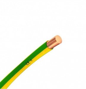 PRZEWÓD INSTALACYJNY 07V-U DY 2,5 ZIELONO-ŻÓŁTY (100 MB)