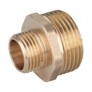 ZŁĄCZKA MOSIĘŻNA NYPEL REDUKCYJNY 3/4''X3/8'' (1 SZT)