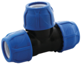 PE-TRÓJNIK 40MM RÓWNO (1 SZT)