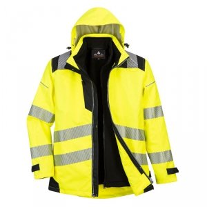 KURTKA ROBOCZA 3W1 PW365YBR ŻÓŁTA XL (1 SZT)