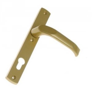 KLAMKA MALOWANA ZŁOTA 72MM WC (1 SZT)