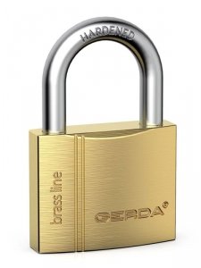 KŁÓDKA PAŁĄKOWA MOSIĘŻNA BRASS LINE KMZ S4010A 40MM BLISTER (1 SZT)