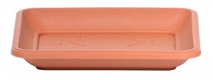 PODSTAWKA TERRA - TERAKOTA 410X410MM (1 SZT)