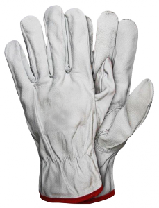 RĘKAWICE SKÓRA KOZIA LICOWA SAFETICULT BASS R.9 (12 PAR)