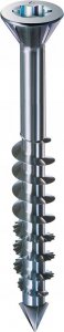 WKRĘT DO PŁYT MDF (200) SPAX-M OCYNK BIAŁY 4.0*40MM MAŁY ŁEB (1 OP)