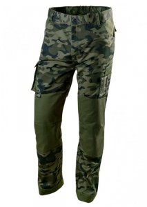 SPODNIE ROBOCZE CAMO S (1 SZT)