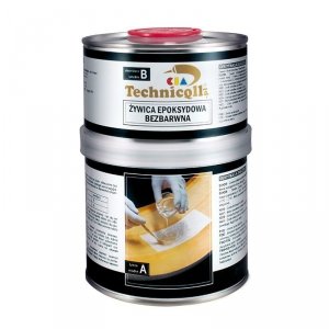 ŻYWICA EPOKSYDOWA BEZBARWNA 750G (1 SZT)