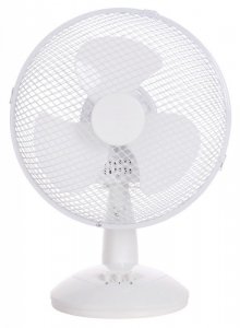 WENTYLATOR BIURKOWY 23CM BIAŁY (1 SZT)