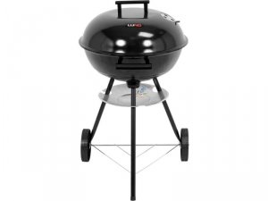 GRILL WĘGLOWY OKRĄGŁY Z POKRYWĄ, 41CM (1 SZT)