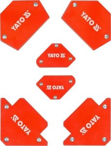 ZESTAW SPAWALNICZYCH KĄTOWNIKÓW MAGNET. 6 SZT. (1 KPL)