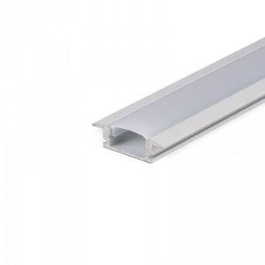 Profil Aluminiowy V-TAC 2mb Biały, Klosz Mleczny, Wpuszczany VT-8106-W 5 Lat Gwarancji