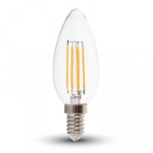 Żarówka LED V-TAC V-TAC 6W Filament E14 Świeczka VT-2127 6400K 600lm