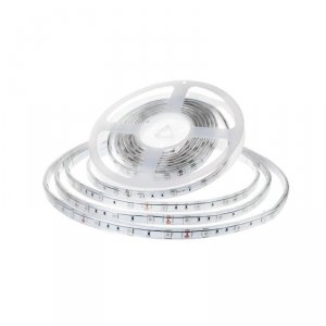 Taśma LED V-TAC SMD5050 150LED IP65 RĘKAW 4W/m VT-5050 30-IP65 RGB 70lm