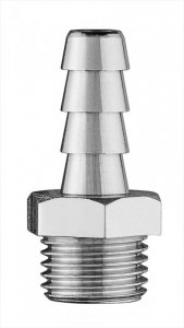 Złącze do węża 8 mm z gwintem zewnętrznym 1/4