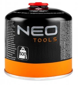 Nabój z gazem butan 500g, nakręcany