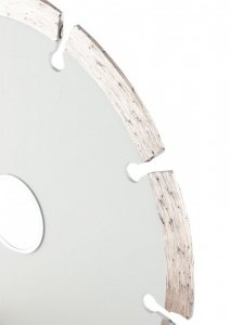 Tarcza diamentowa do cięcia segmentowa, 115 x 22.2 mm, na sucho i mokro