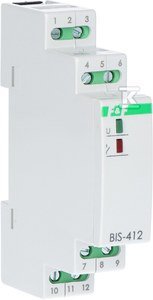 BIS-412-PRZEK.BISTAB24VAC/DC,16A,TH35,GR (SZT)