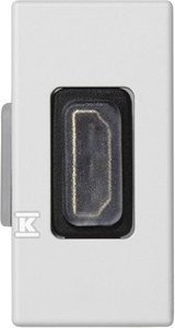 PŁYT.K45/2 HDMI-HDMI 22,5X45 BIEL (SZT)