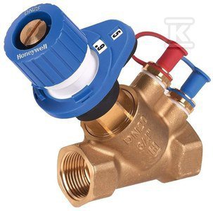 ZAW.RÓWN.KOMBI 2+DN20,GW 3/4&quot; NIEBIESKI (SZT)