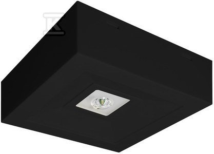OPR.LOVATO N ECO LED 3W 1H 1-ZAD.CZARNA (SZT)