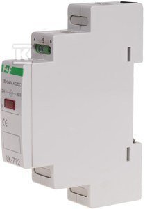 LK-712 R 10÷30V-1×LED CZERW,TH35,1-FAZ (SZT)