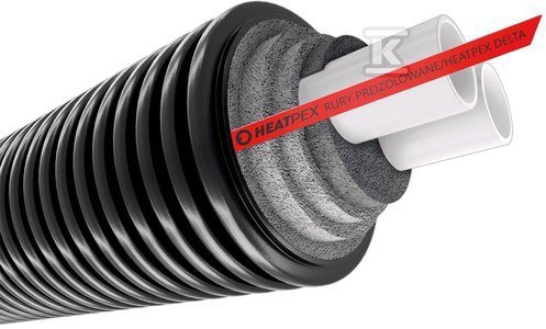 R.PREIZ.DELTA PEX HEAT DUO 32+32X125,25M (SZT)