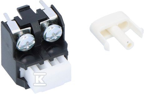 PRZYCISK UNIFONU SCAITEL 1132/1 BIAŁY (SZT)