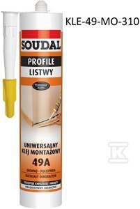 KLEJ MONTAŻOWY 49A 280ML (SZT)