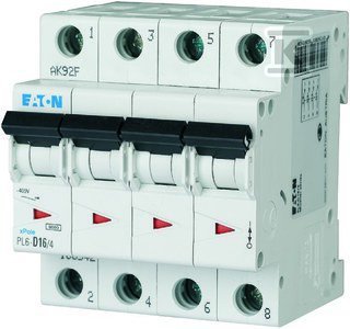 PL6-C16/4 WYŁ.NADPRĄDOWY 6KA (SZT)