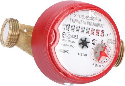 WODOM.GSD8-I ,Q3=1,6 DN15 R100/50 CW-AM (SZT)