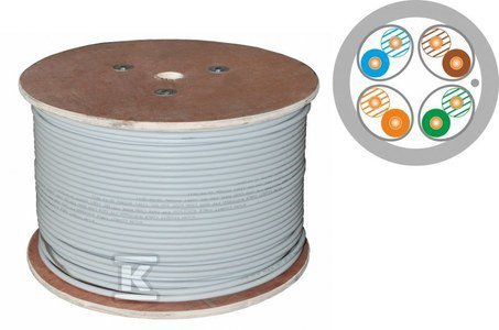 KABEL U/FTP KAT.6A LSOH DCA 500M (SZT)