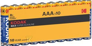 BATERIA MAX AAAX10-PAK FOLIA (KPL)